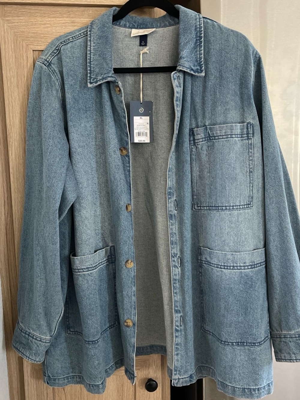 Universal Thread Light Blue Denim Jacket - Picture 1 of 4